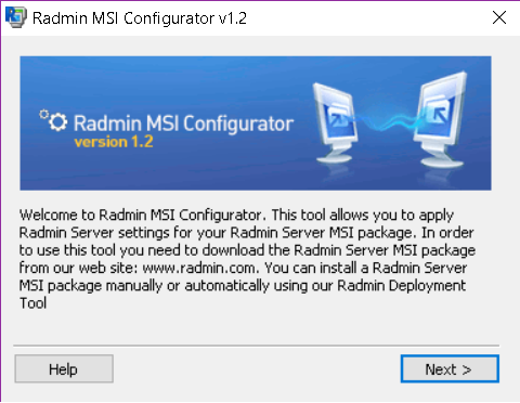 radmin client download